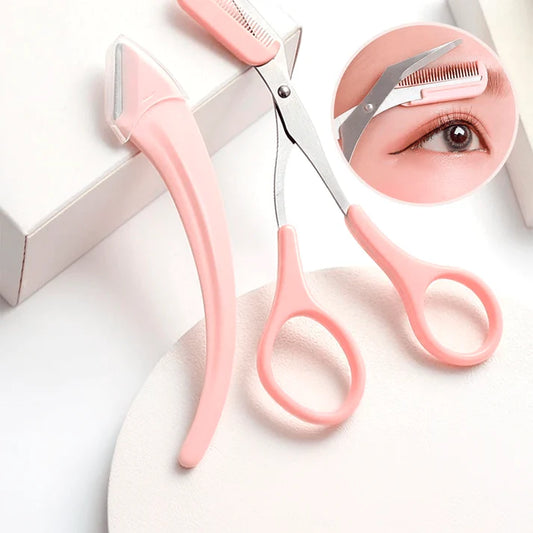 Set of 3 Eyebrow Trimmers – Precision, Practicality and Delicacy